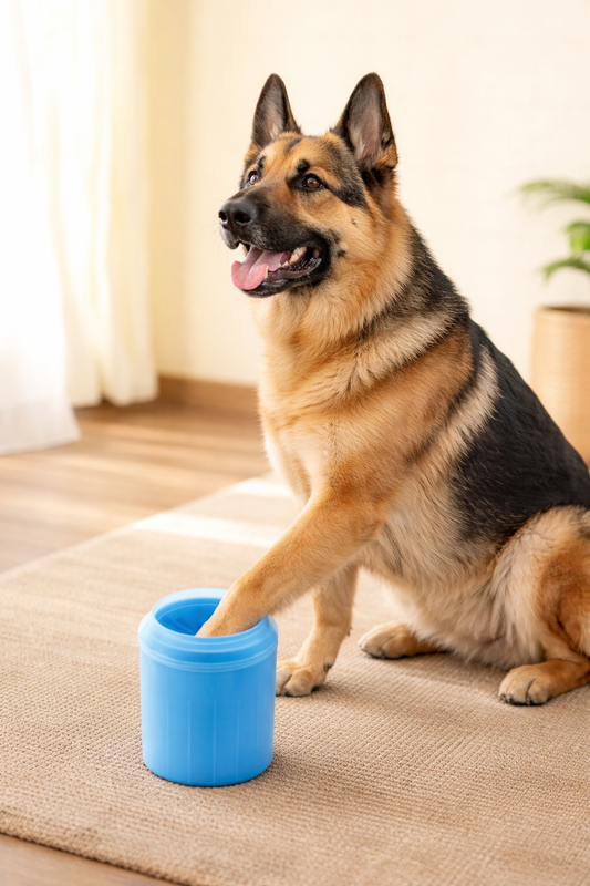 Shepherd’s Choice Portable Paw Cleaner Cup | Dog Paw Wash Tool