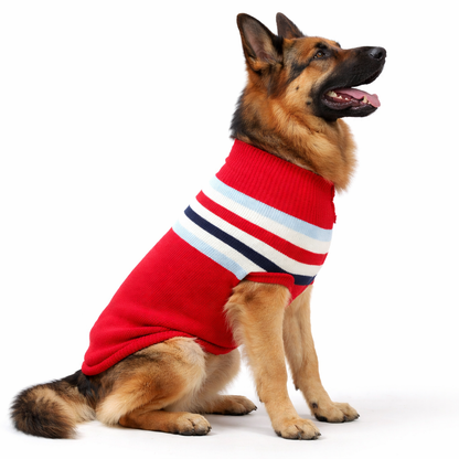 Dog Winter Knit Sweater
