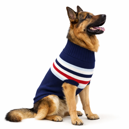 Dog Winter Knit Sweater
