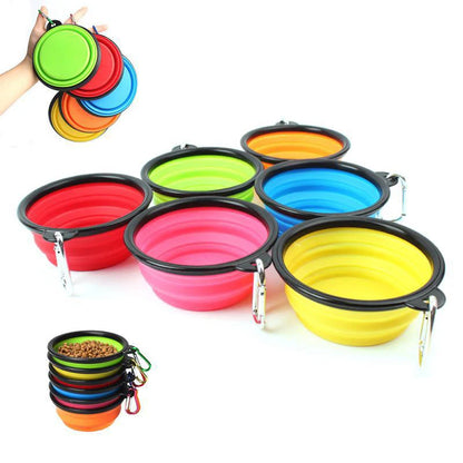 Shepherd’s Choice Foldable Travel Silicone Pet Bowl