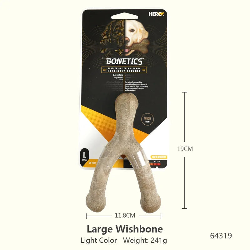 Wooden Chewing Bone for Dogs – Durable Natural Chew Toy | Shepherd's Choice