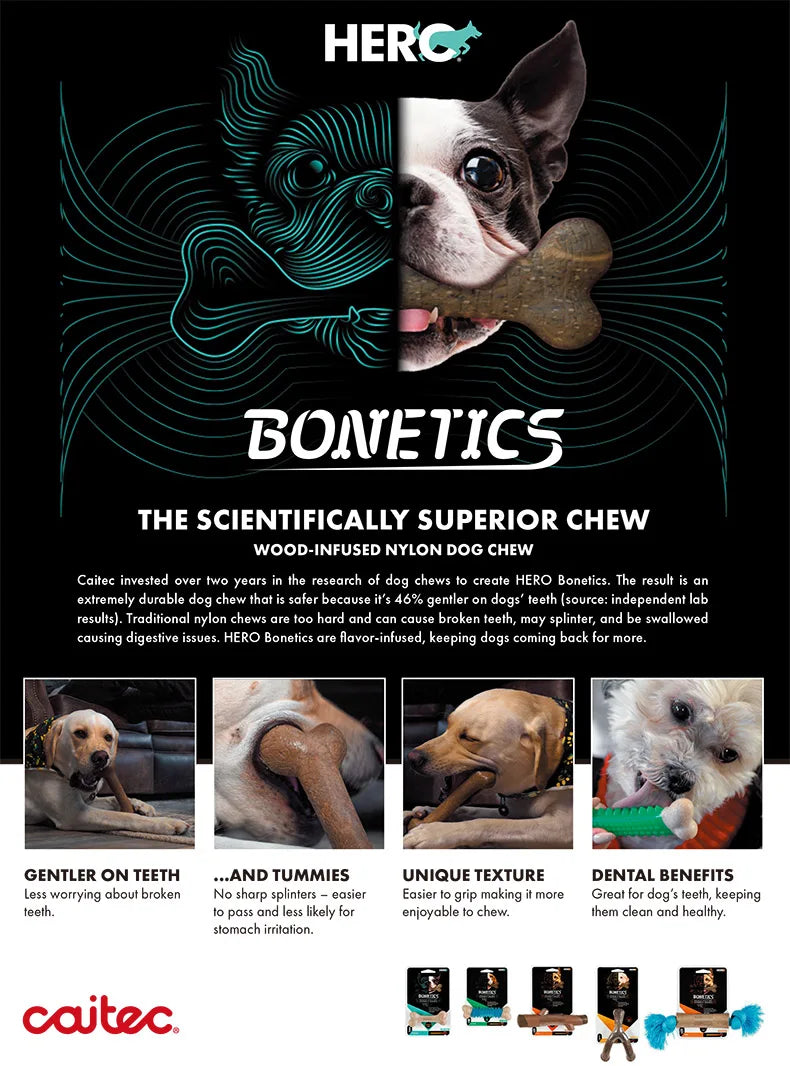 Wooden Chewing Bone for Dogs – Durable Natural Chew Toy | Shepherd's Choice