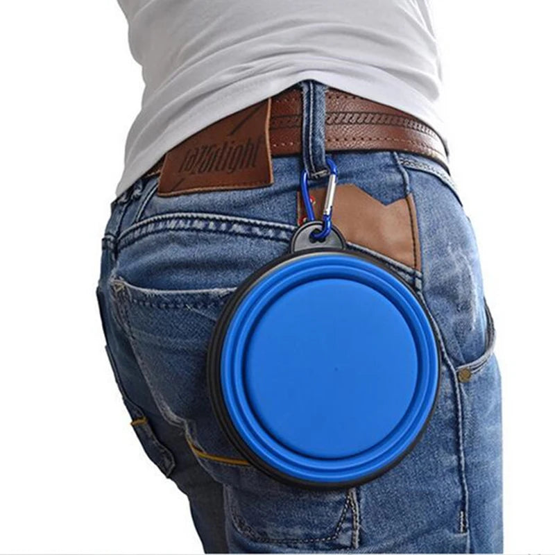 Shepherd’s Choice Foldable Travel Silicone Pet Bowl