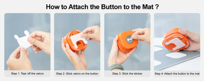 Interactive Dog Talking Buttons with Mat – Teach Your Dog to Speak