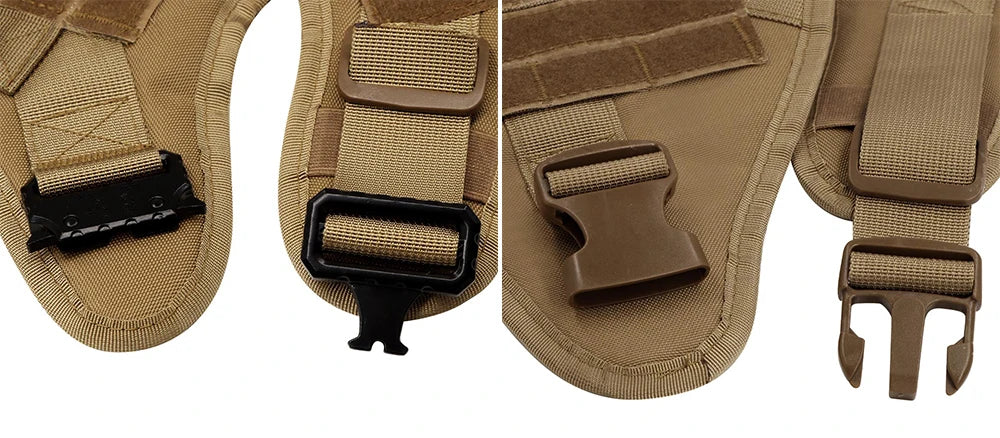 Elite Tactical Dog Harness for German Shepherds 🐕‍🦺