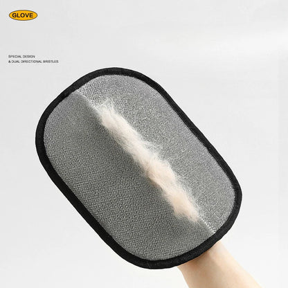 Pet Hair Removal Gloves Double Sided Reusable Grooming Tool for Dogs Cats Fur Static Cleaning Gloves for Carpets Furniture
