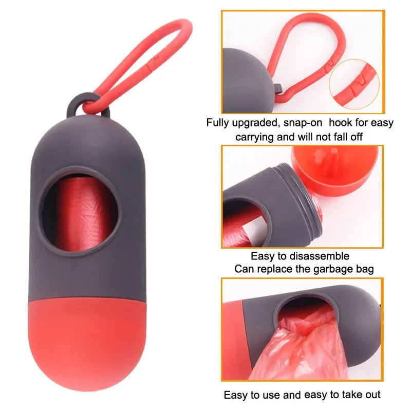 Compact Dog Poop Bag Dispenser – Portable Waste Holder | Shepherd’s Choice