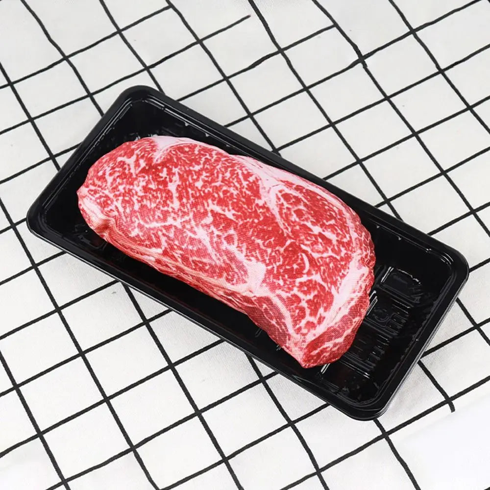 Shepherd’s Choice Squeaky Steak Chew Toy