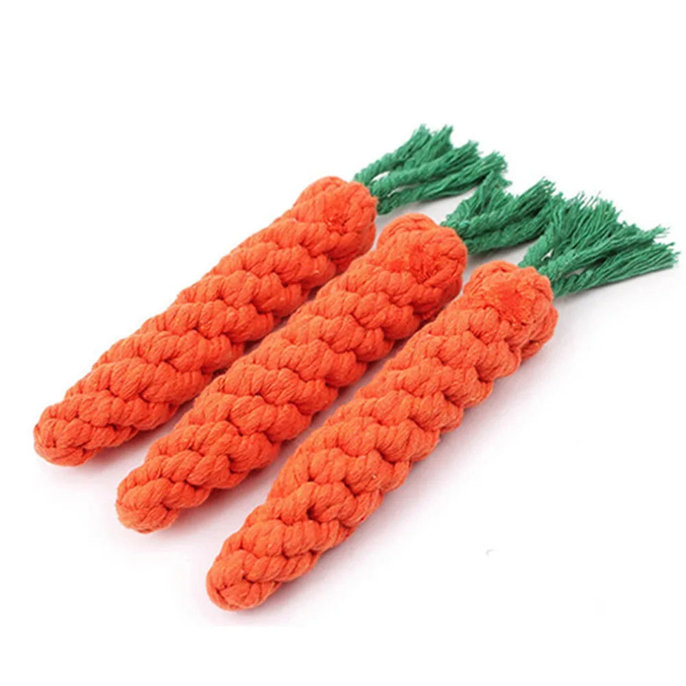 Carrot Rope Toy