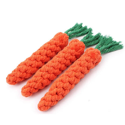 Carrot Rope Toy