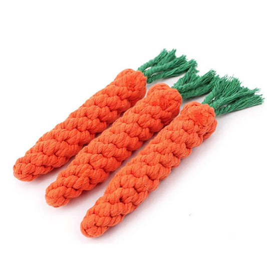 Carrot Rope Toy