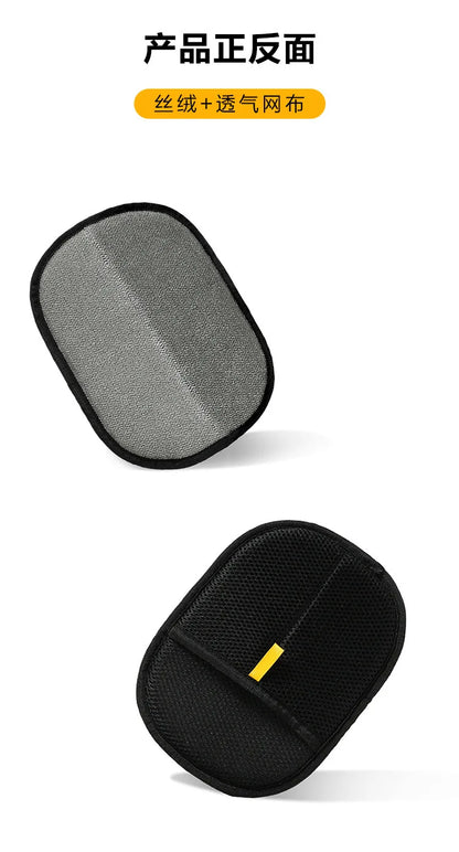 Pet Hair Removal Gloves Double Sided Reusable Grooming Tool for Dogs Cats Fur Static Cleaning Gloves for Carpets Furniture