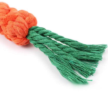 Carrot Rope Toy