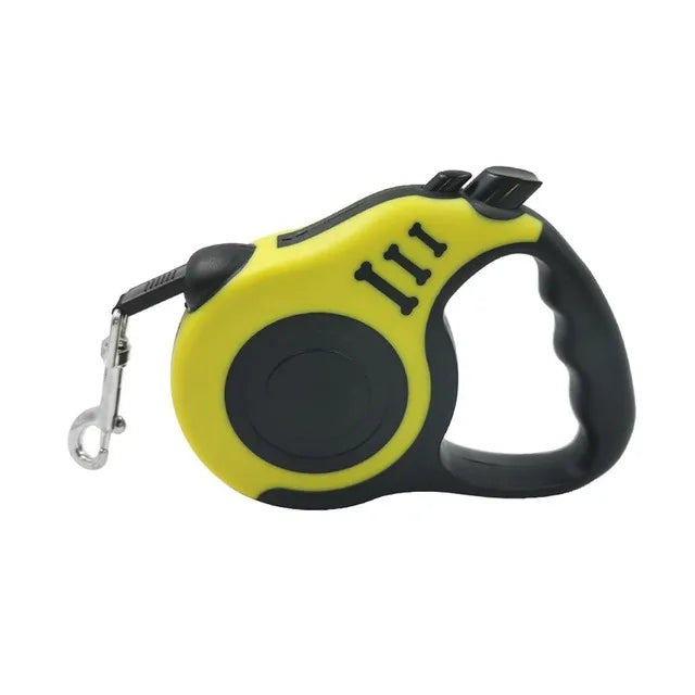 Retractable Dog Leash 3m/5m – Durable Nylon Tape for Dogs | Shepherd's Choice