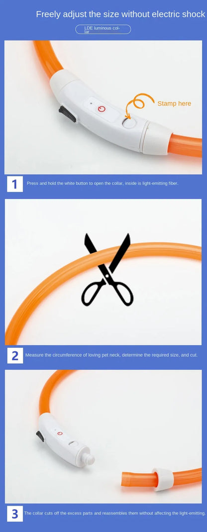 Shepherd’s Choice USB LED Glow Collar