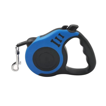 Retractable Dog Leash 3m/5m – Durable Nylon Tape for Dogs | Shepherd's Choice