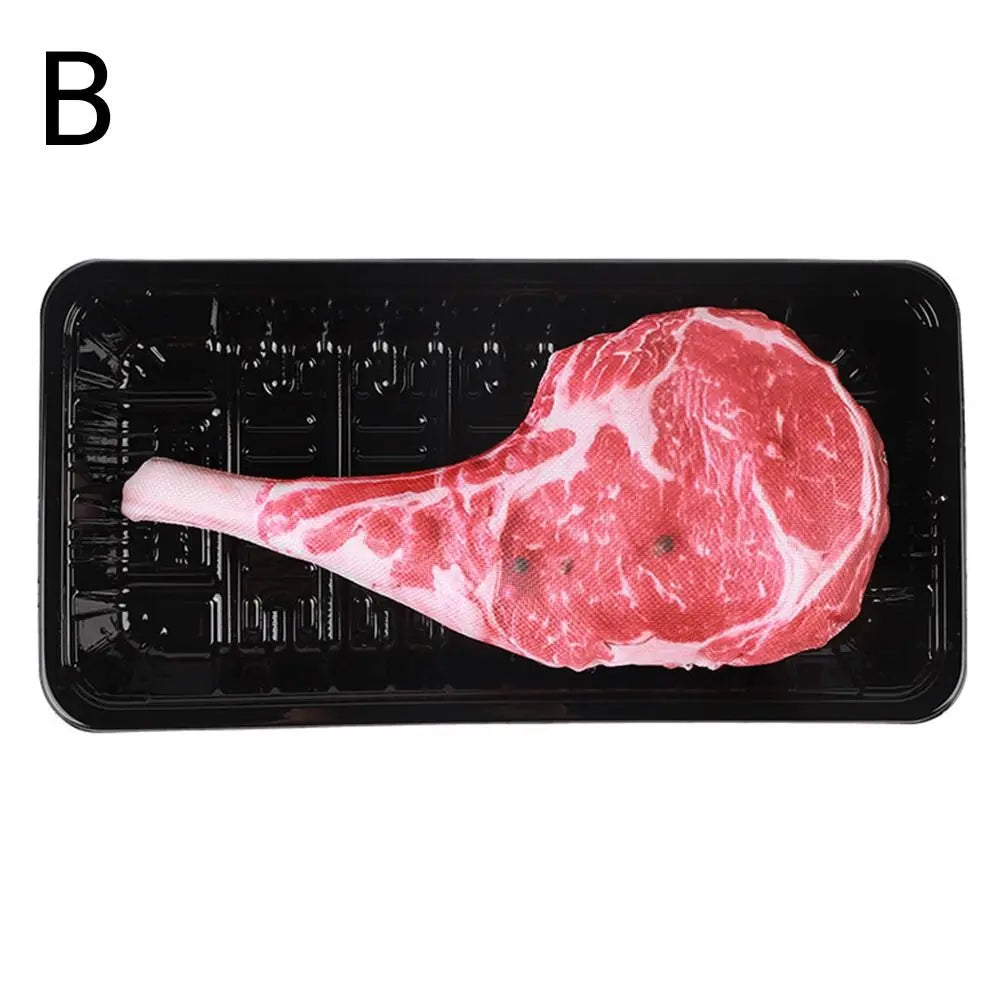 Shepherd’s Choice Squeaky Steak Chew Toy