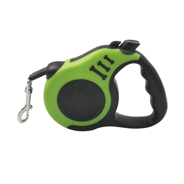 Retractable Dog Leash 3m/5m – Durable Nylon Tape for Dogs | Shepherd's Choice