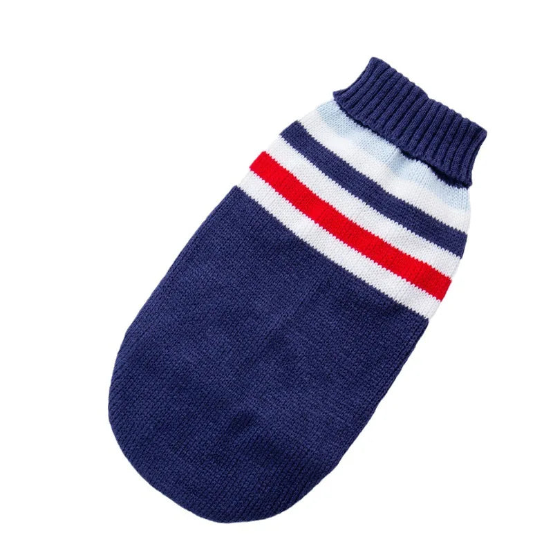 Dog Winter Knit Sweater