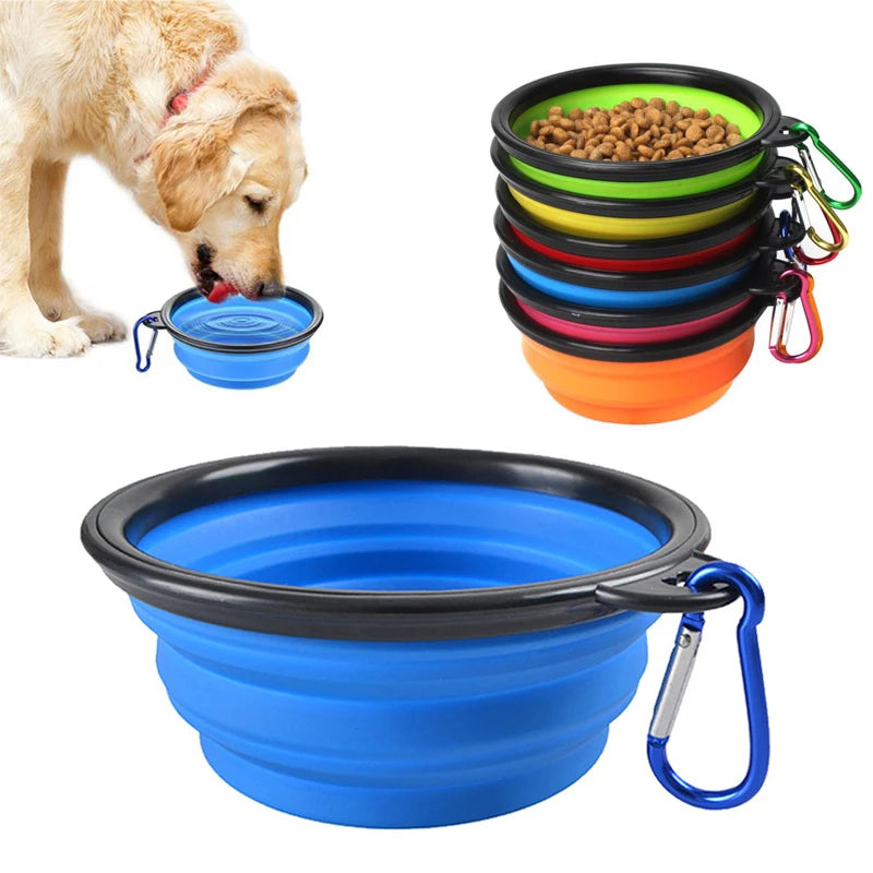 Shepherd’s Choice Foldable Travel Silicone Pet Bowl