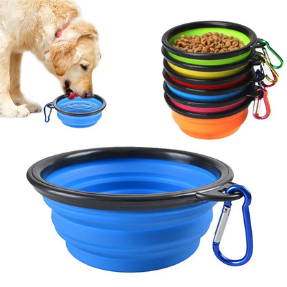 Shepherd’s Choice Foldable Travel Silicone Pet Bowl