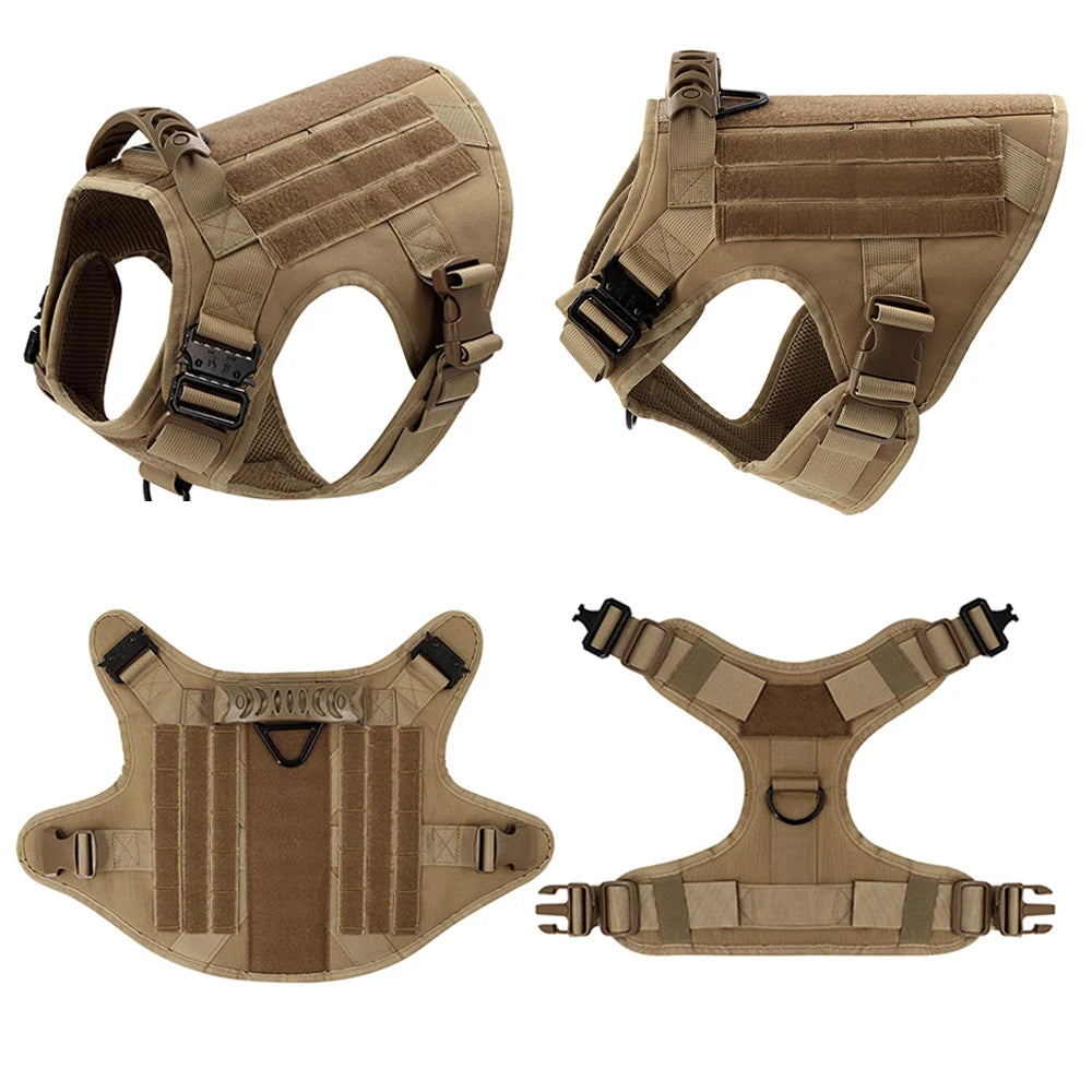 Elite Tactical Dog Harness for German Shepherds 🐕‍🦺