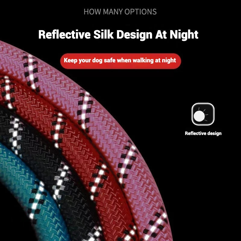 Reflective Climbing Rope Dog Leash | Shepherd’s Choice