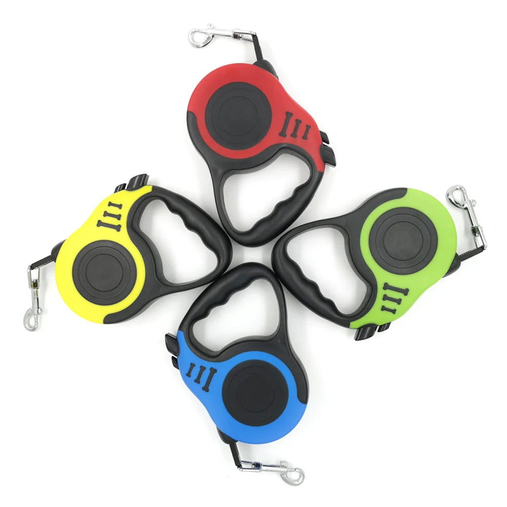 Retractable Dog Leash 3m/5m – Durable Nylon Tape for Dogs | Shepherd's Choice