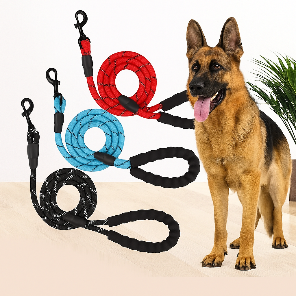 Reflective Climbing Rope Dog Leash | Shepherd’s Choice
