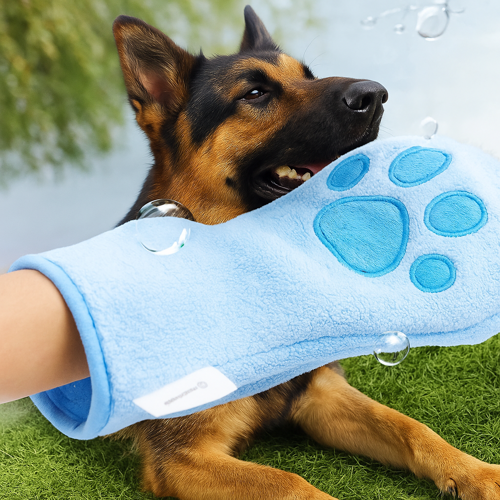UltraDry Grooming Glove – Absorbent & Comfortable Dog Towel Glove | Shepherd's Choice